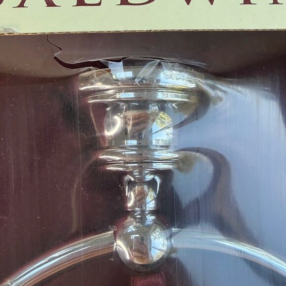 BALDWIN Premium Towel Ring EDGEWATER 3504-260 Polished Chrome Finish Solid Brass - Picture 7 of 7